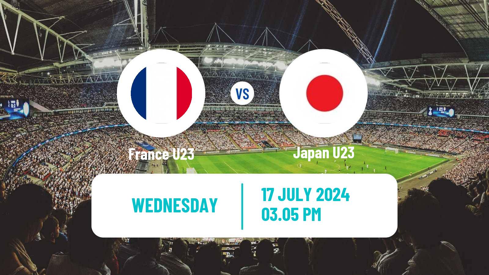 Football Friendly France U23 - Japan U23