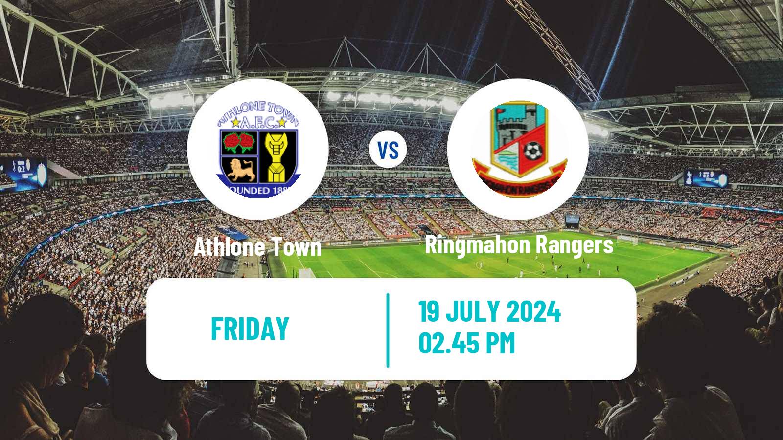 Soccer Irish FAI Cup Athlone Town - Ringmahon Rangers