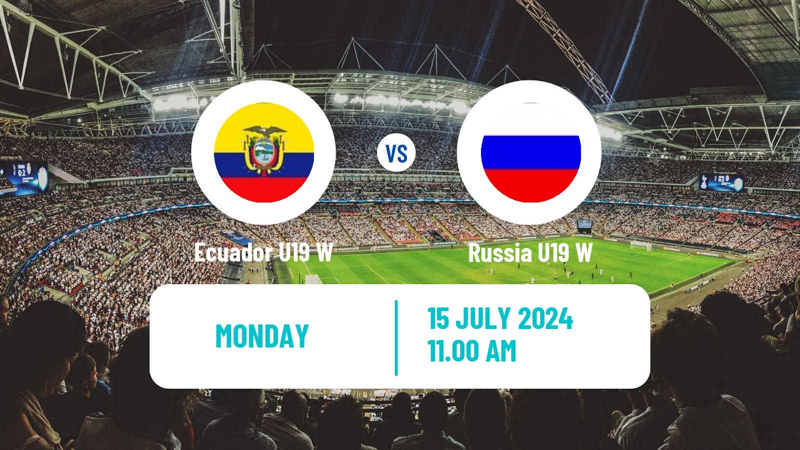 Football Friendly International Women Ecuador U19 W - Russia U19 W
