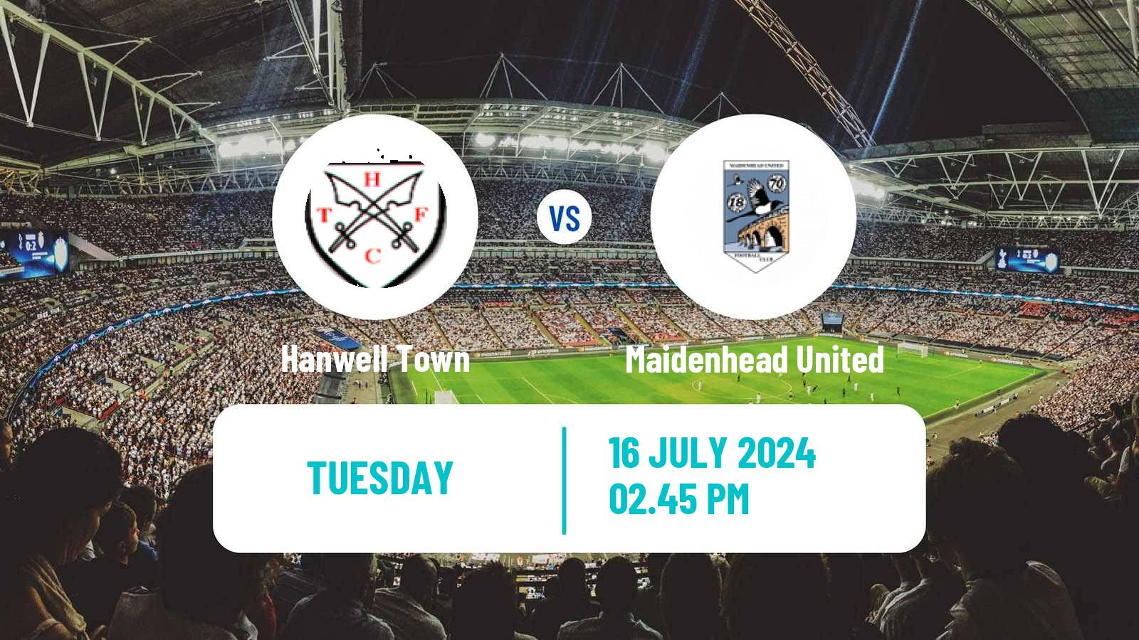 Soccer Club Friendly Hanwell Town - Maidenhead United