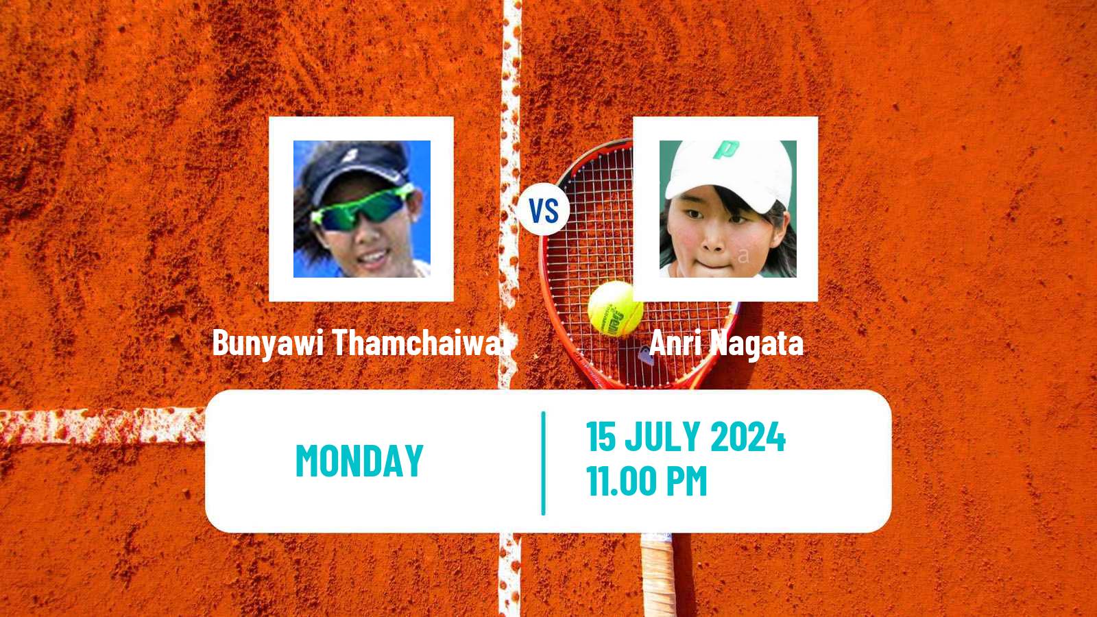 Tennis ITF W15 Nakhon Si Thammarat 4 Women Bunyawi Thamchaiwat - Anri Nagata
