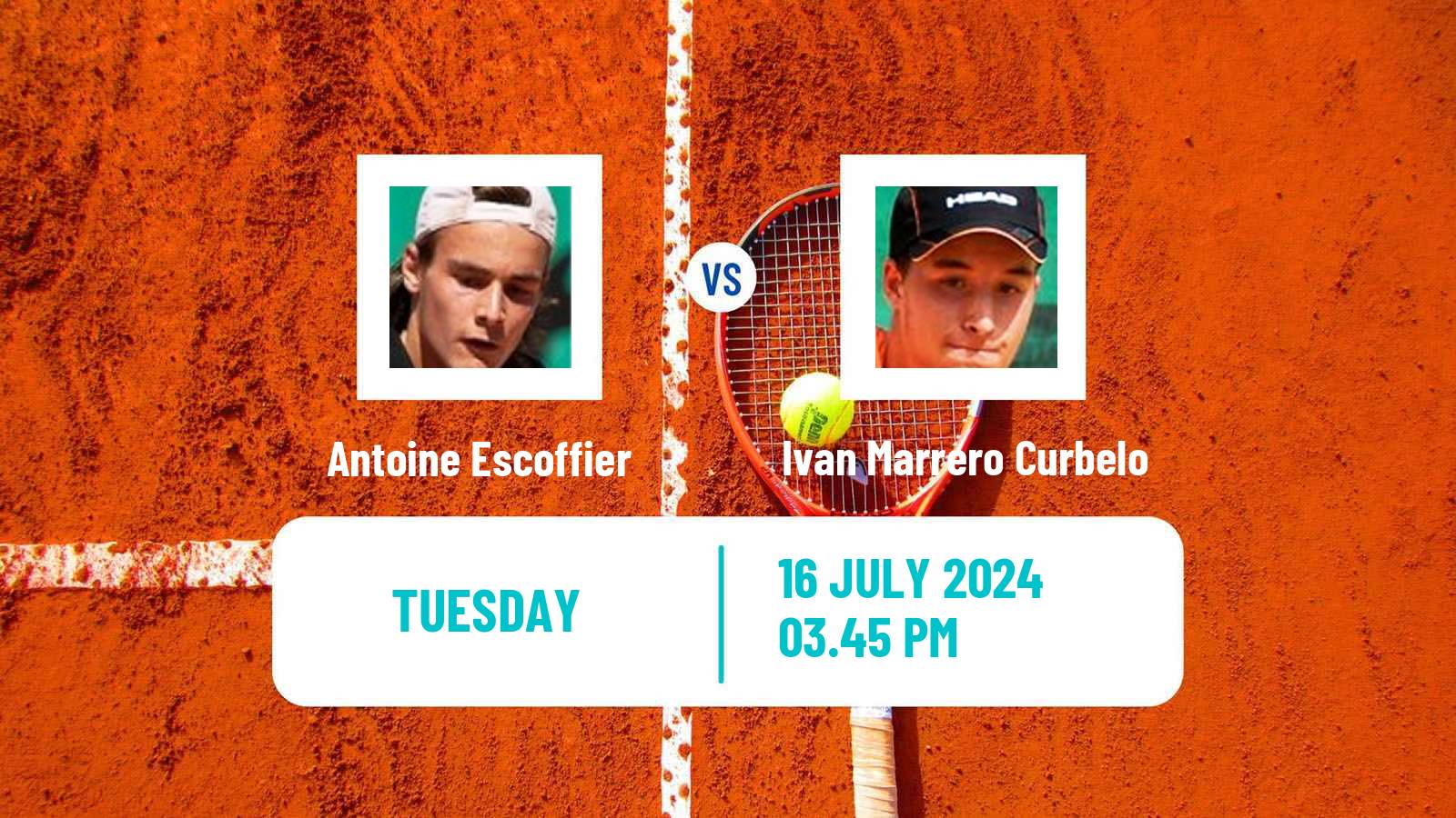 Tennis Pozoblanco Challenger Men Antoine Escoffier - Ivan Marrero Curbelo