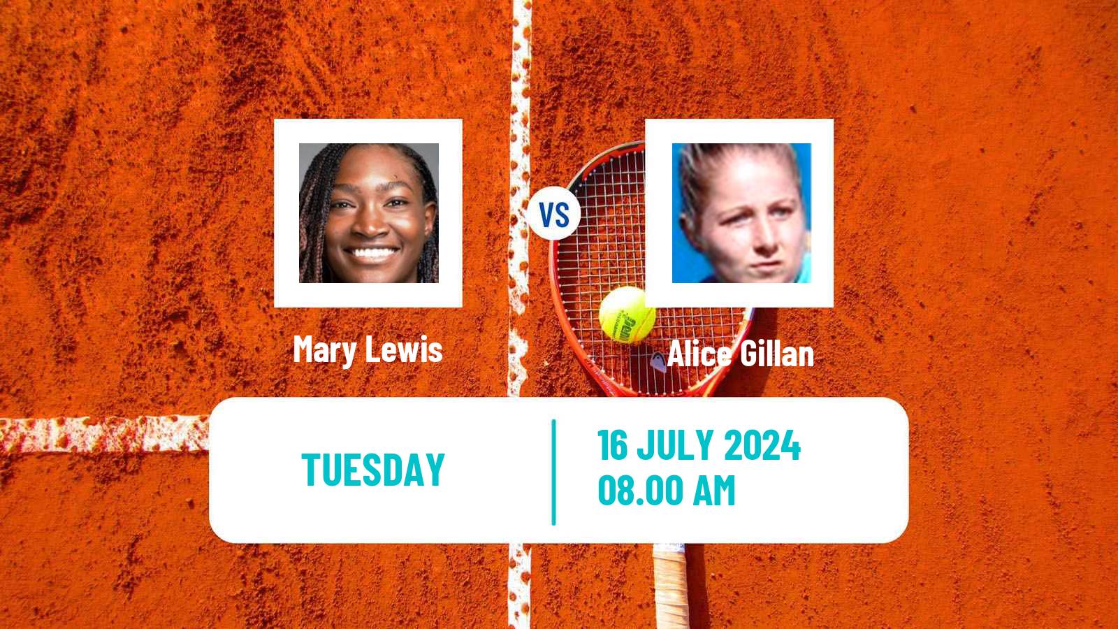 Tennis ITF W50 Nottingham Women Mary Lewis - Alice Gillan
