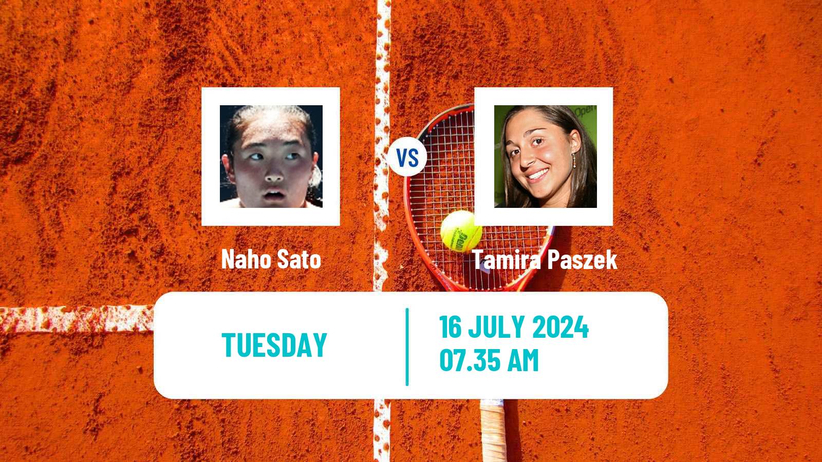 Tennis ITF W50 Nottingham Women Naho Sato - Tamira Paszek