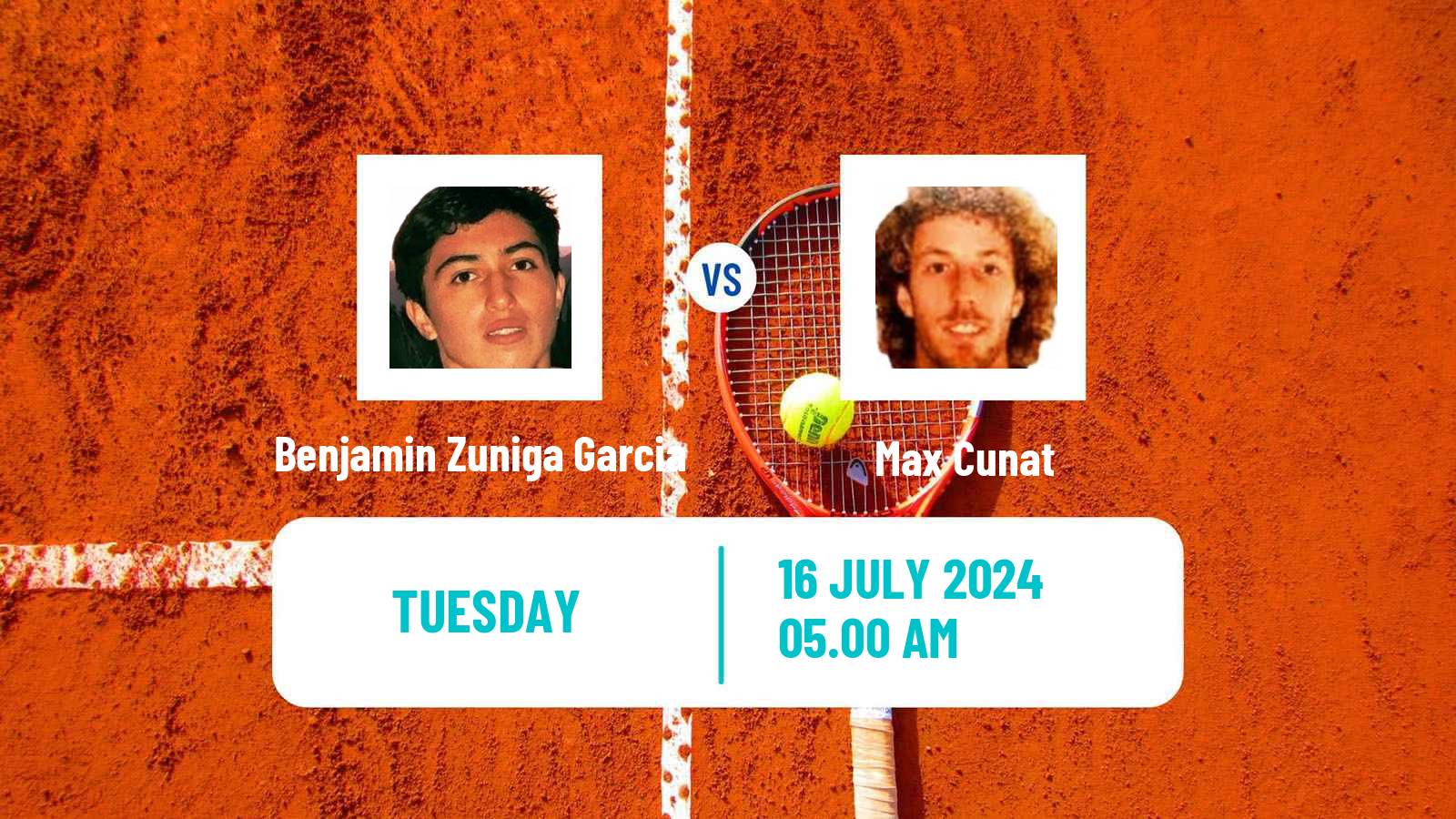 Tennis ITF M15 H Bastia Lucciana Men Benjamin Zuniga Garcia - Max Cunat