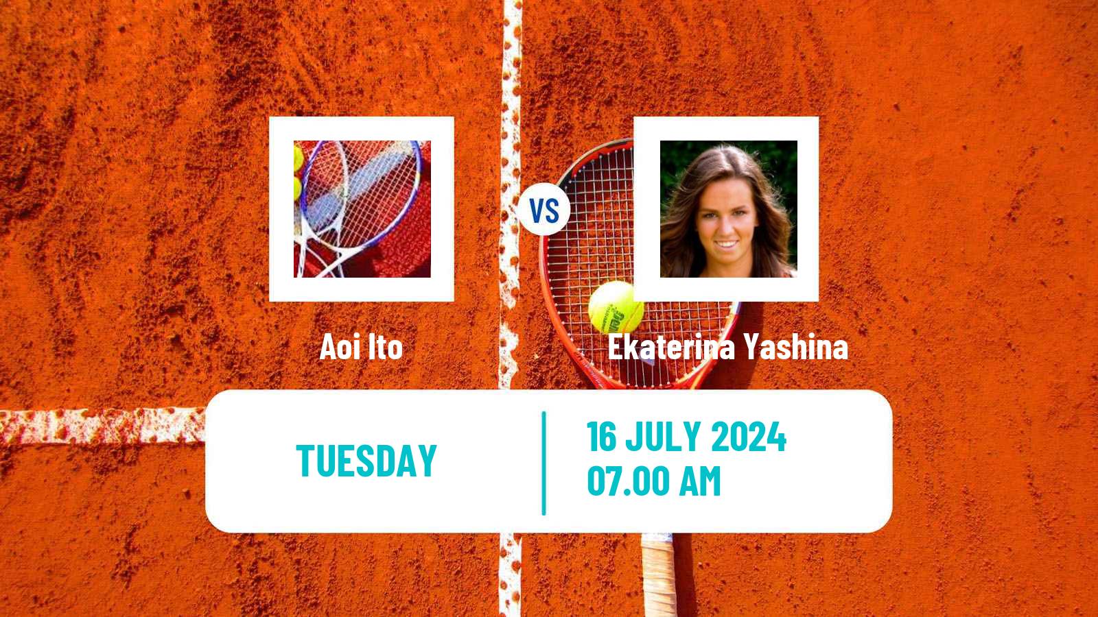 Tennis ITF W75 Porto 2 Women Aoi Ito - Ekaterina Yashina