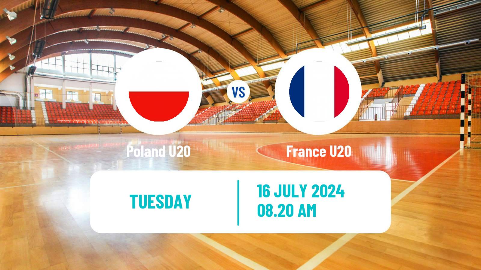 Handball European Championship U20 Handball Poland U20 - France U20