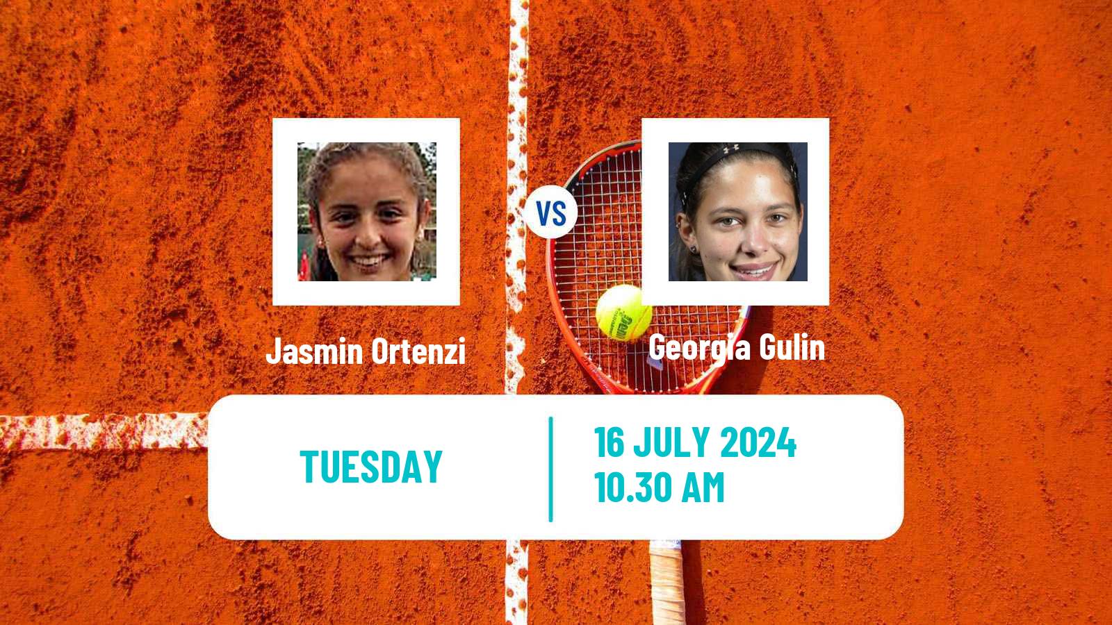 Tennis ITF W15 Lujan 2 Women Jasmin Ortenzi - Georgia Gulin