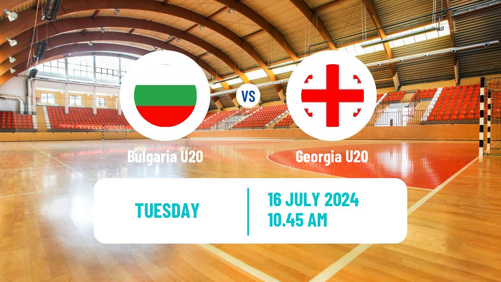 Handball European Championship U20 B Handball Bulgaria U20 - Georgia U20