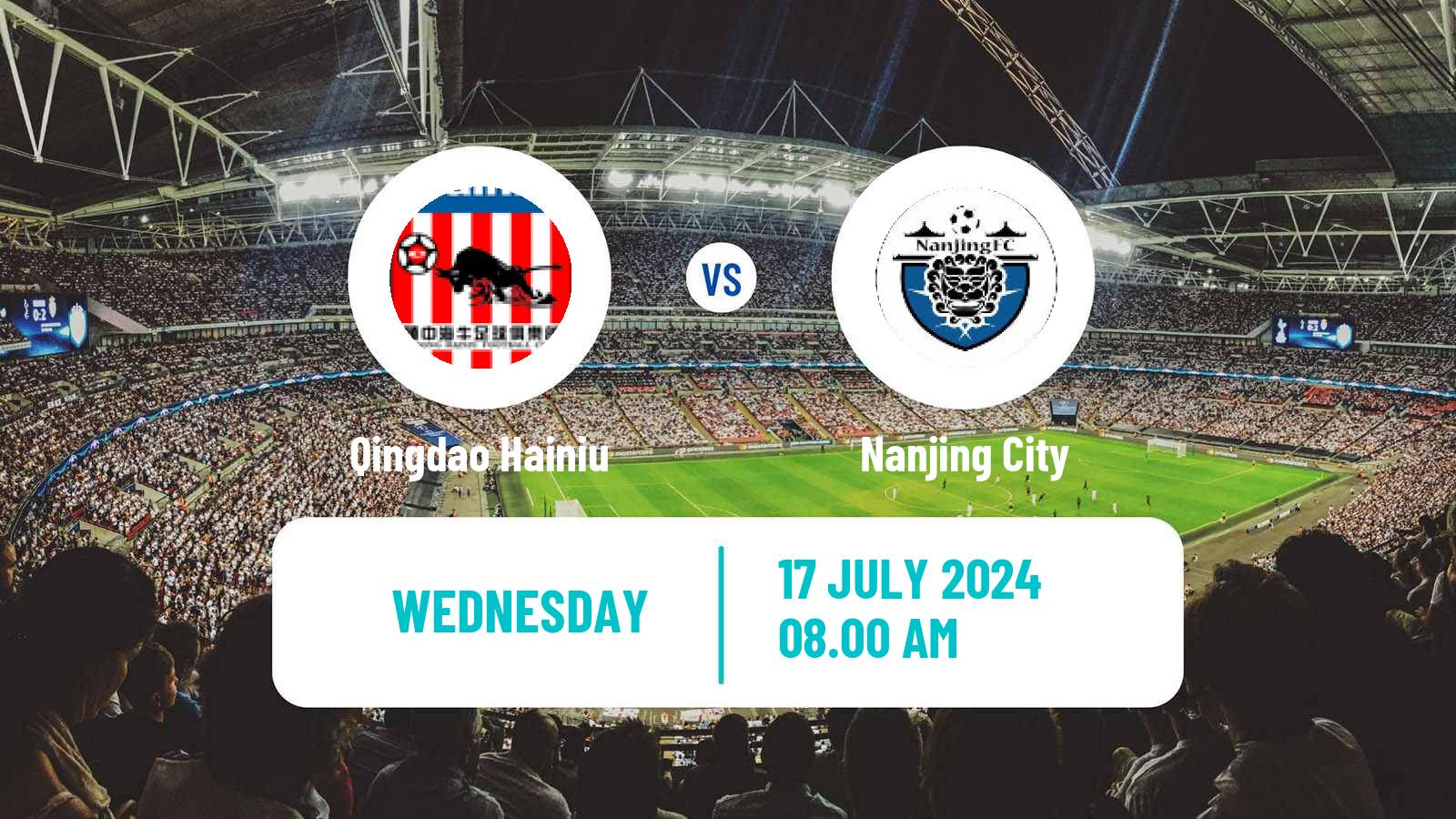 Soccer Chinese FA Cup Qingdao Hainiu - Nanjing City