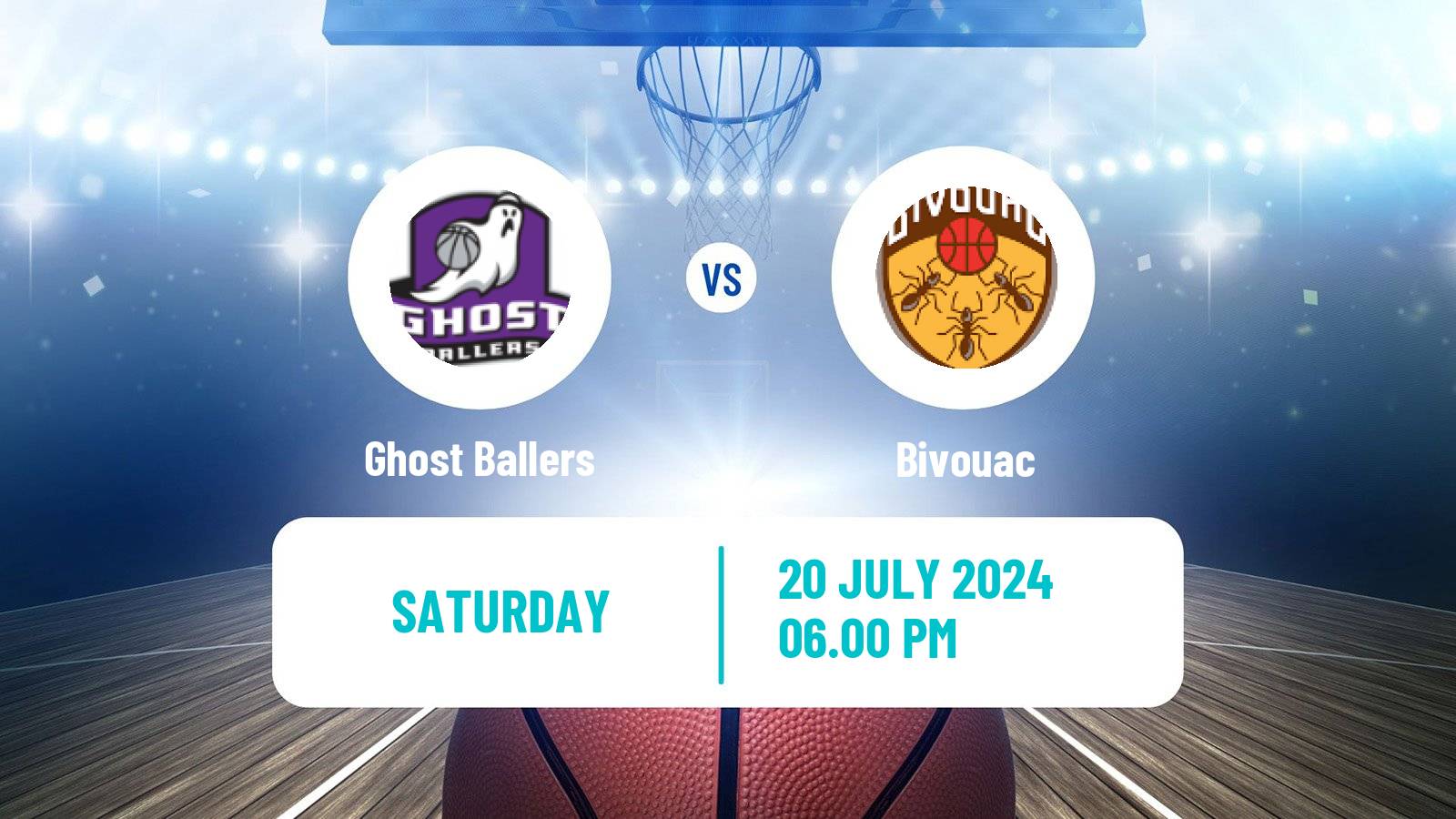 Basketball BIG3 3x3 Ghost Ballers - Bivouac