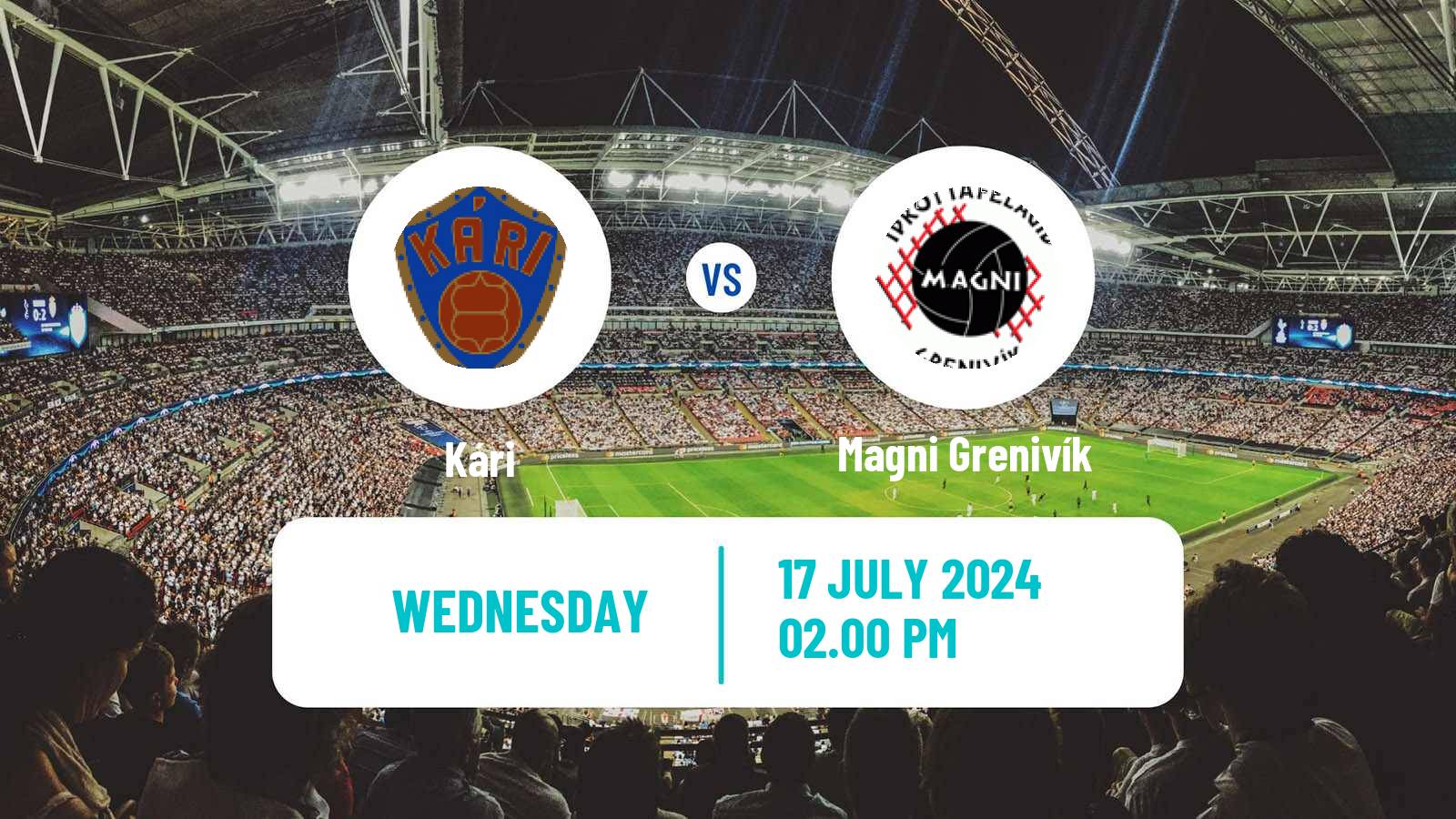 Soccer Icelandic Fotboltinet Cup Kári - Magni Grenivík