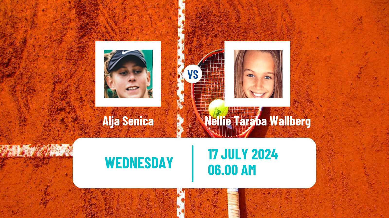 Tennis ITF W15 Krsko Women Alja Senica - Nellie Taraba Wallberg