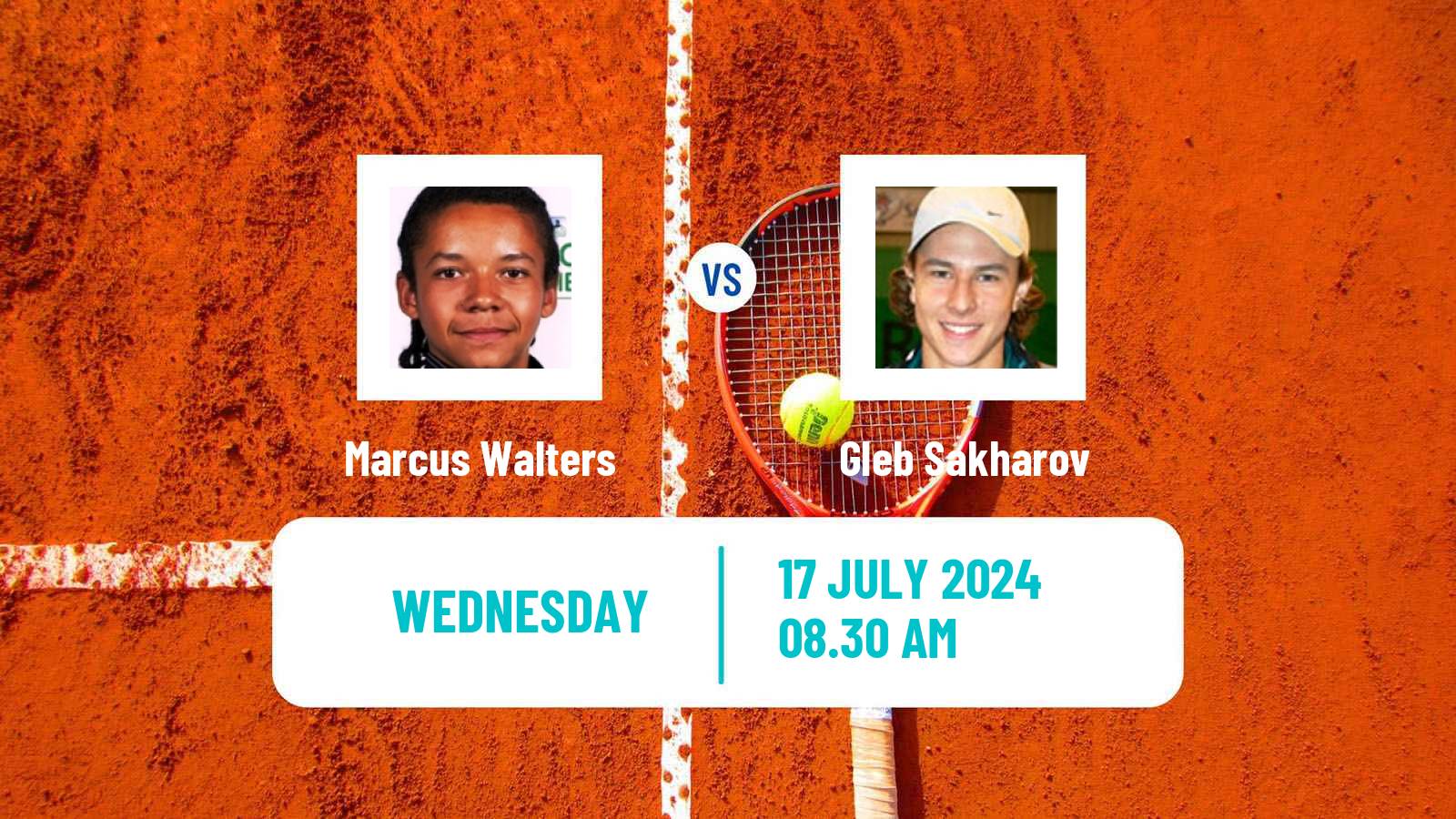Tennis ITF M25 Nottingham 4 Men Marcus Walters - Gleb Sakharov