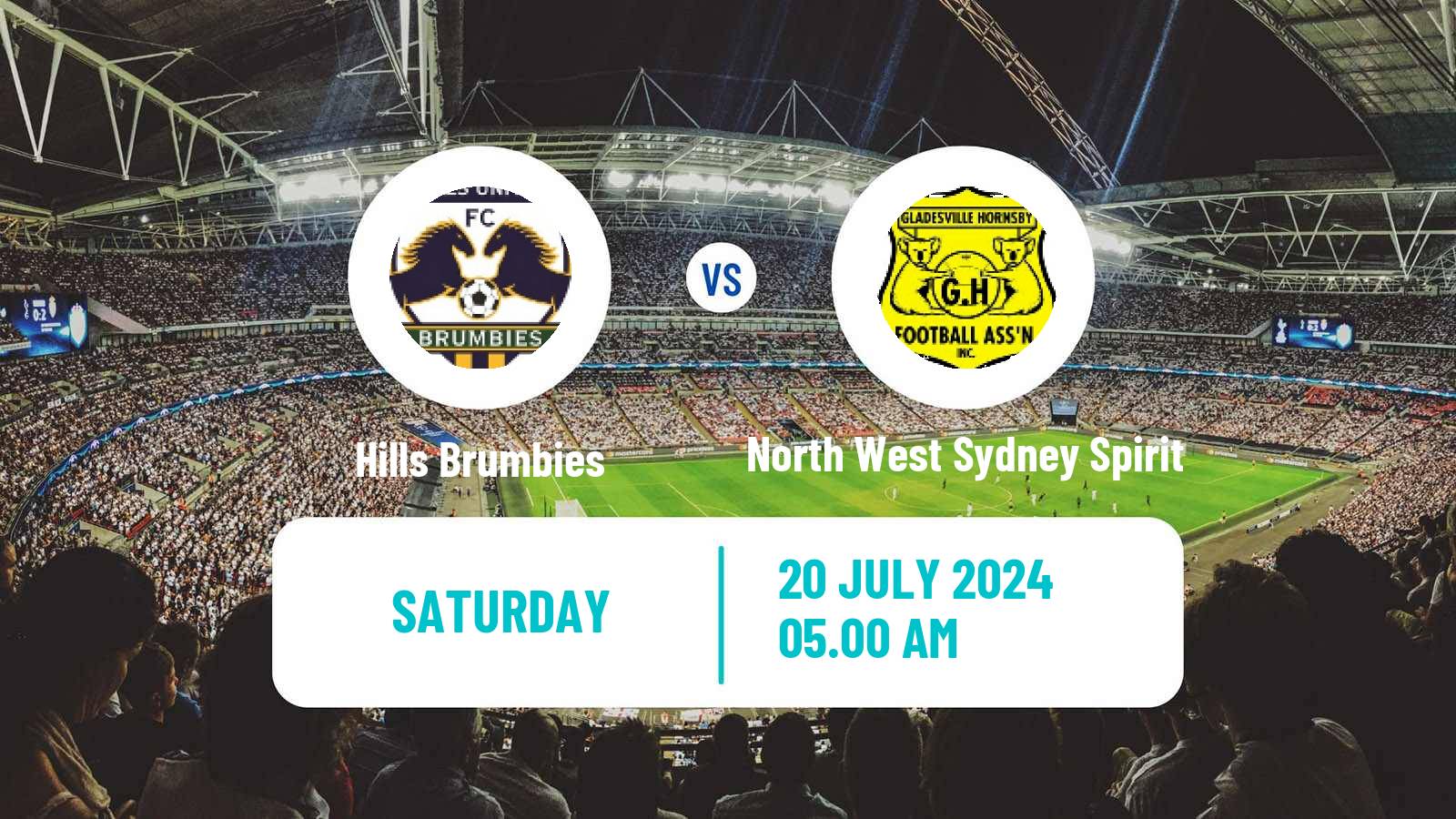 Football Australian NPL NSW Hills United - North West Sydney Spirit
