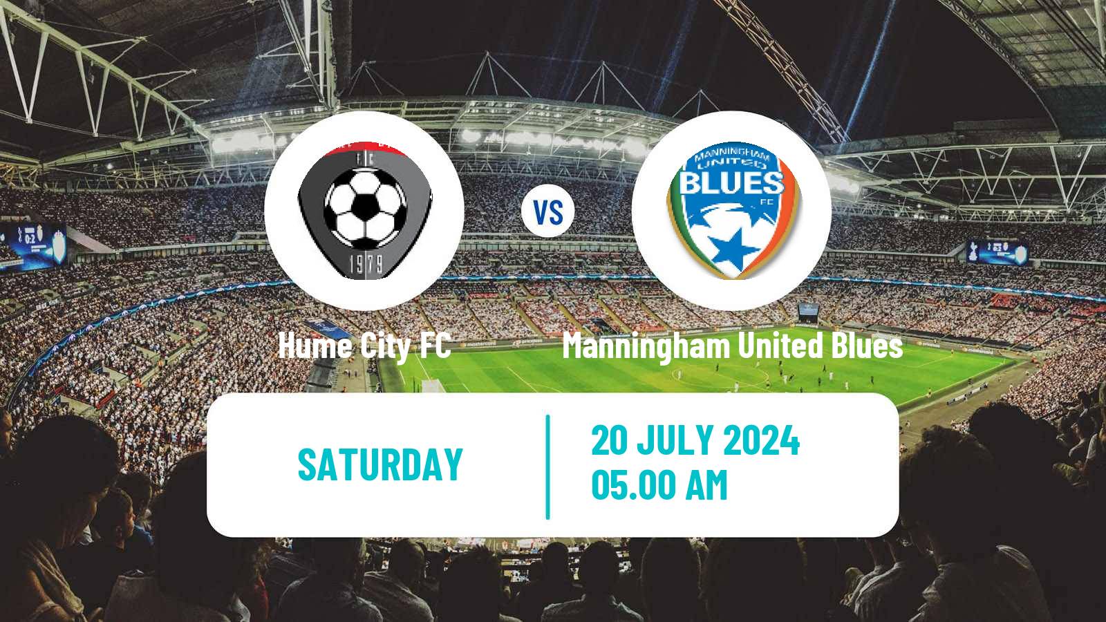 Soccer Australian NPL Victoria Hume City - Manningham United