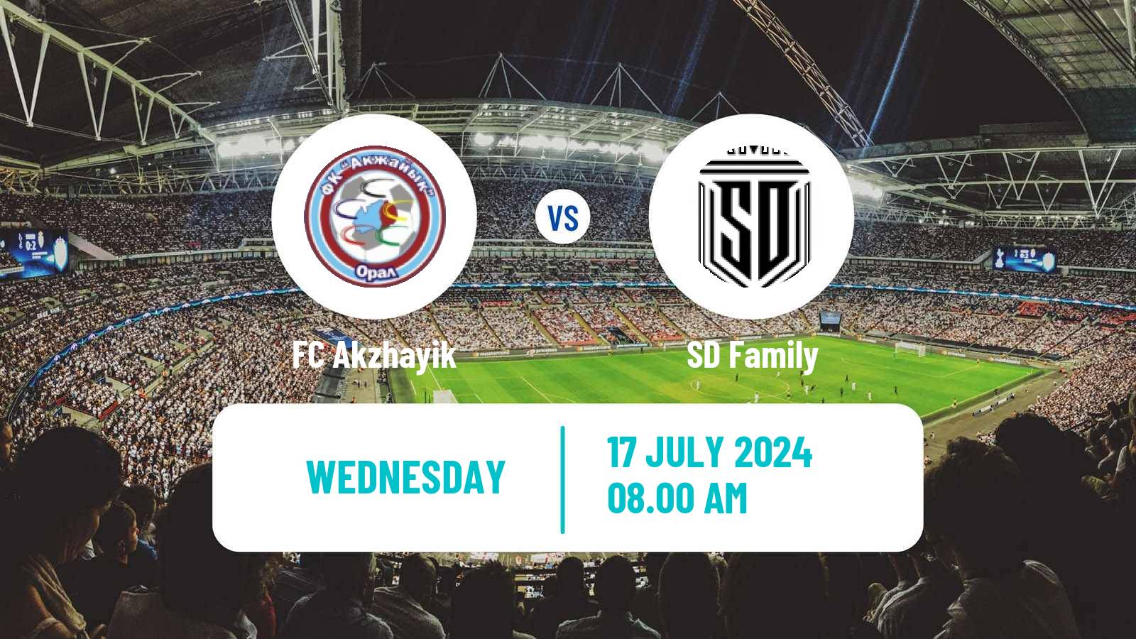 Soccer Kazakh First Division Akzhayik - SD Family