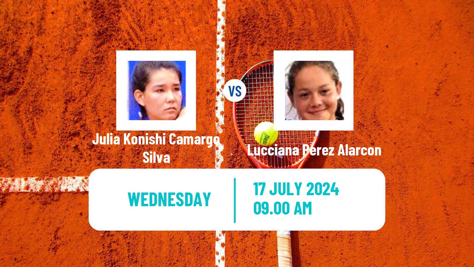 Tennis ITF W15 Lujan 2 Women Julia Konishi Camargo Silva - Lucciana Perez Alarcon