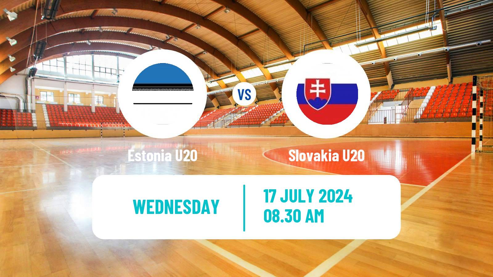 Handball European Championship U20 B Handball Estonia U20 - Slovakia U20