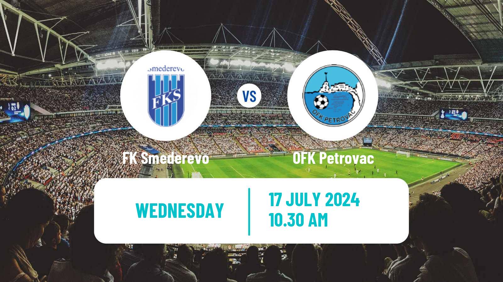 Football Club Friendly Smederevo - Petrovac