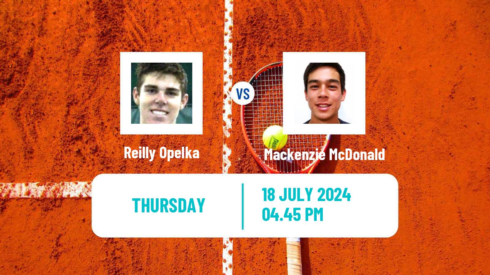 Tennis ATP Newport Reilly Opelka - Mackenzie McDonald
