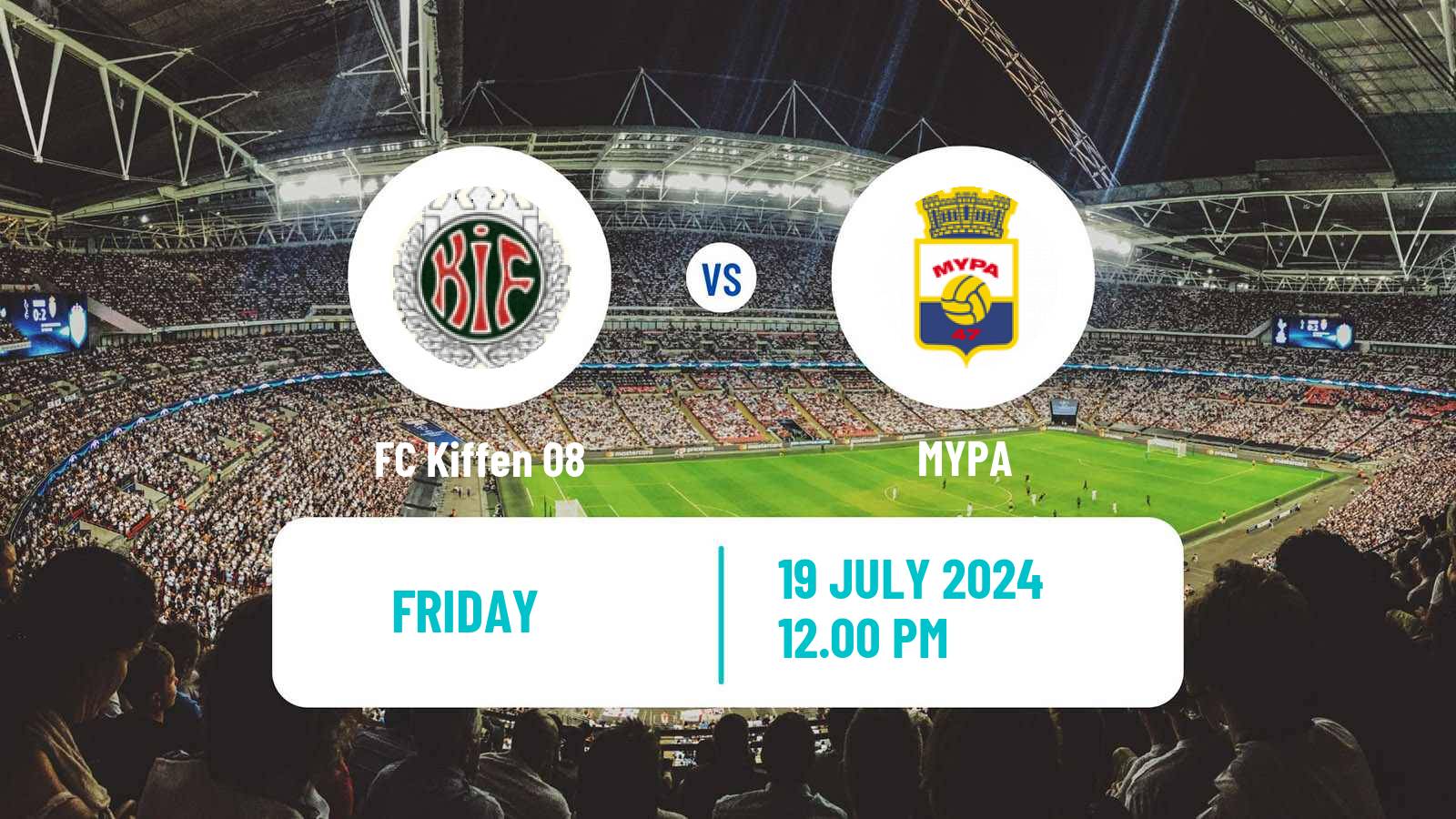 Football Finnish Kakkonen Group A Kiffen 08 - MYPA