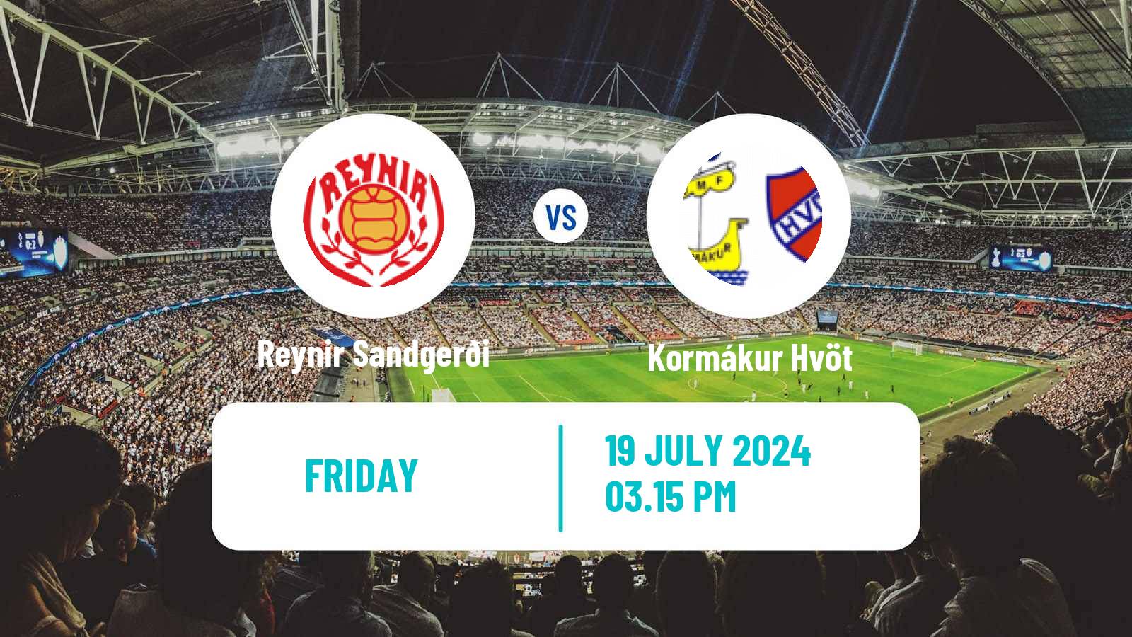 Soccer Icelandic Division 2 Reynir Sandgerði - Kormákur Hvöt