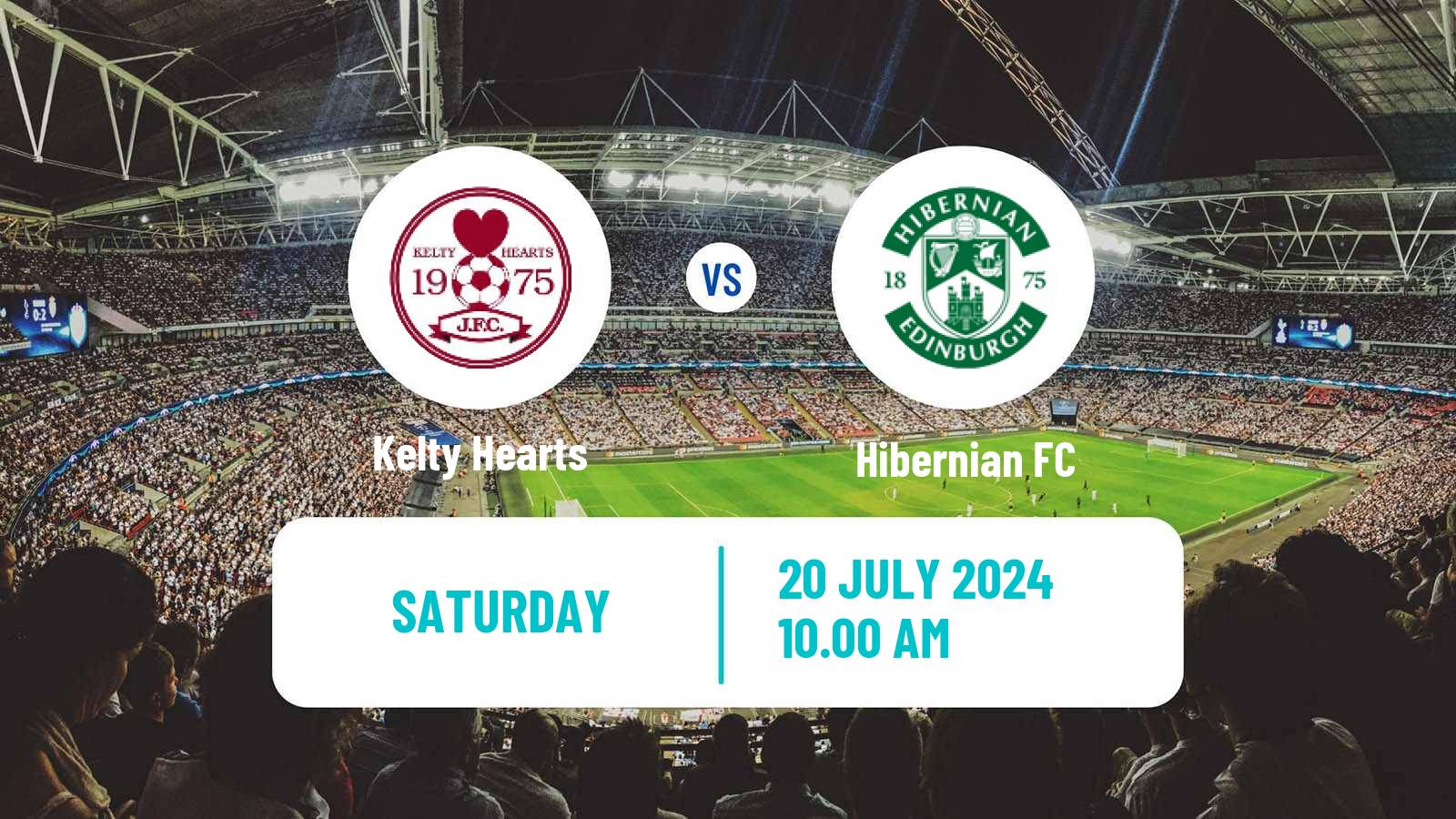 Soccer Scottish League Cup Kelty Hearts - Hibernian