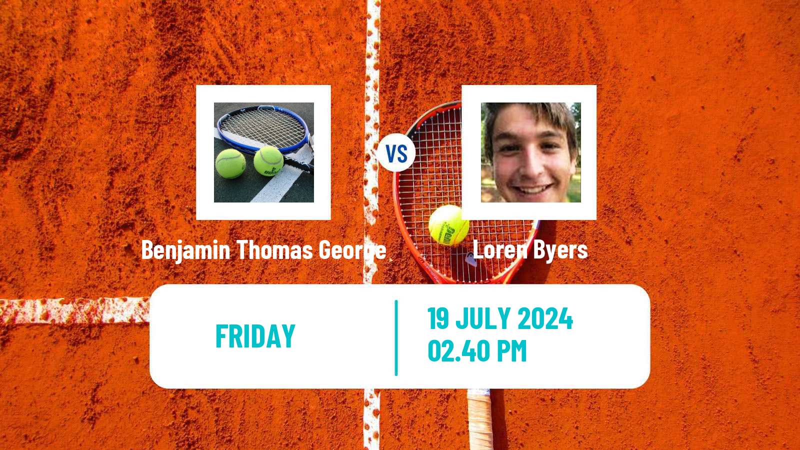 Tennis ITF M15 Rochester Ny Men Benjamin Thomas George - Loren Byers