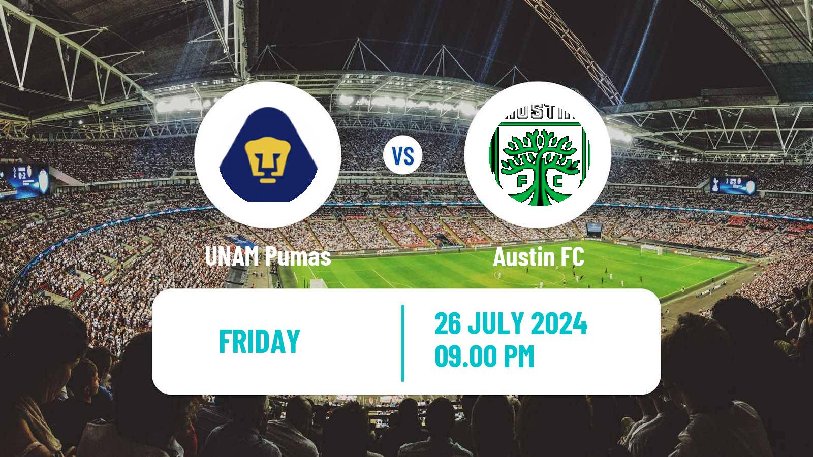 Soccer CONCACAF League Cup UNAM - Austin FC