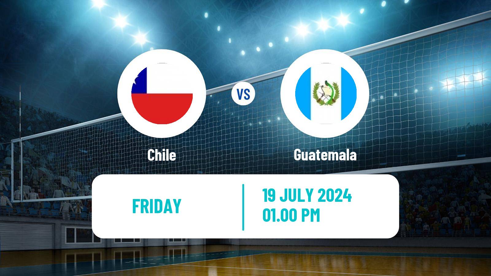Volleyball Pan-American Cup Volleyball Chile - Guatemala