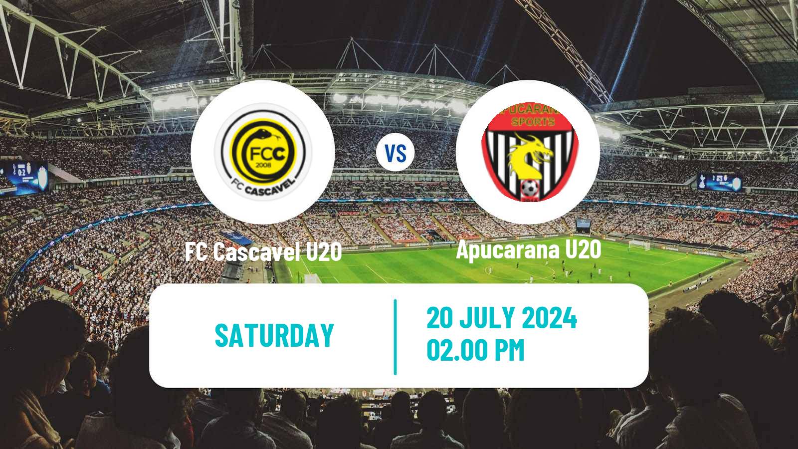 Soccer Brazilian Paranaense U20 FC Cascavel U20 - Apucarana U20