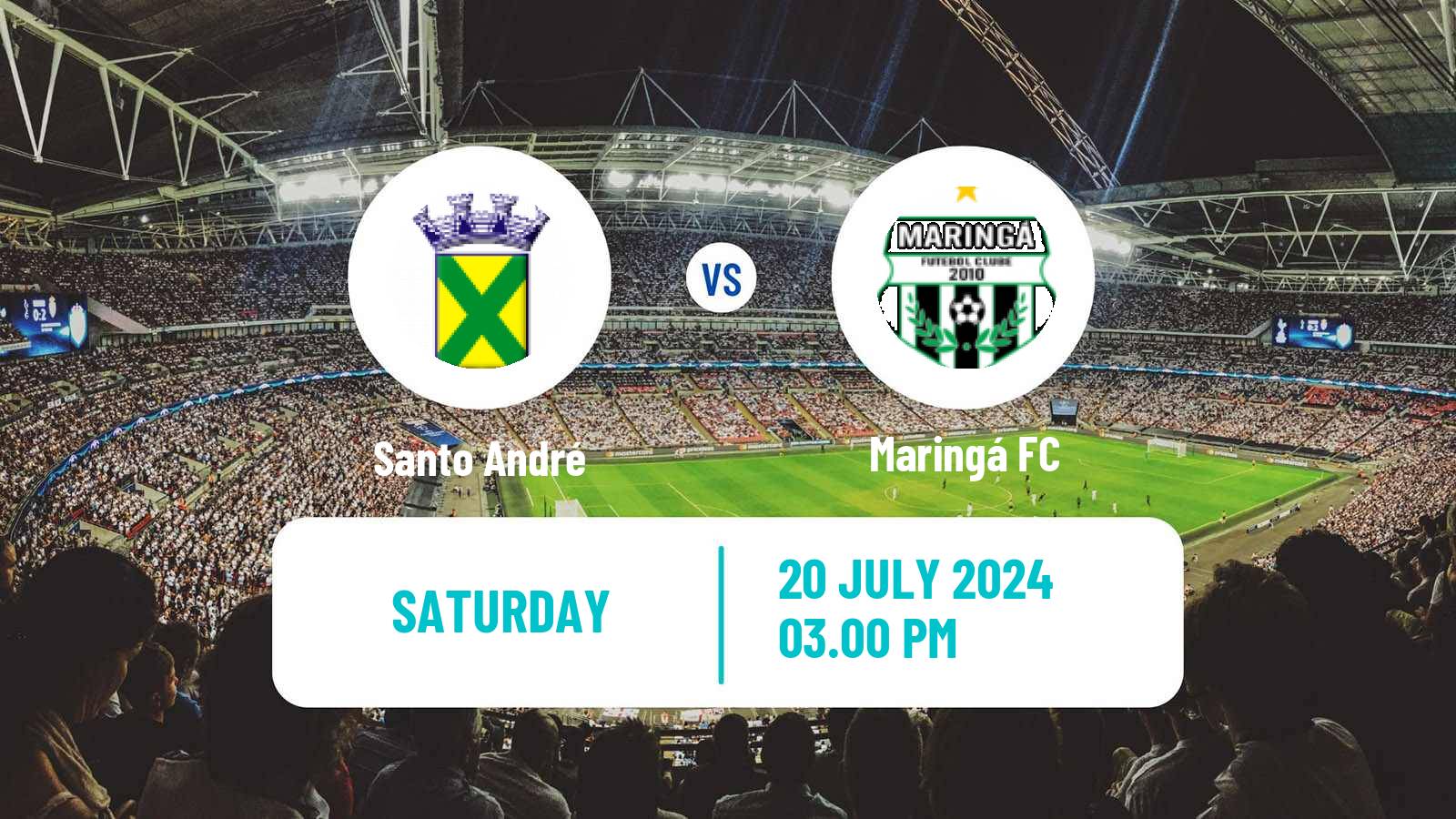 Soccer Brazilian Serie D Santo André - Maringá