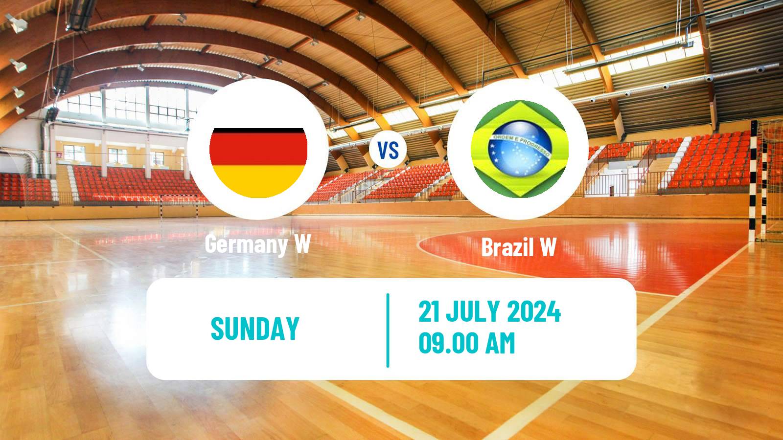 Handball Friendly International Handball Women Germany W - Brazil W