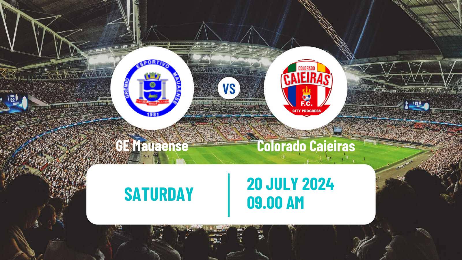Soccer Brazilian Paulista B Mauaense - Colorado Caieiras