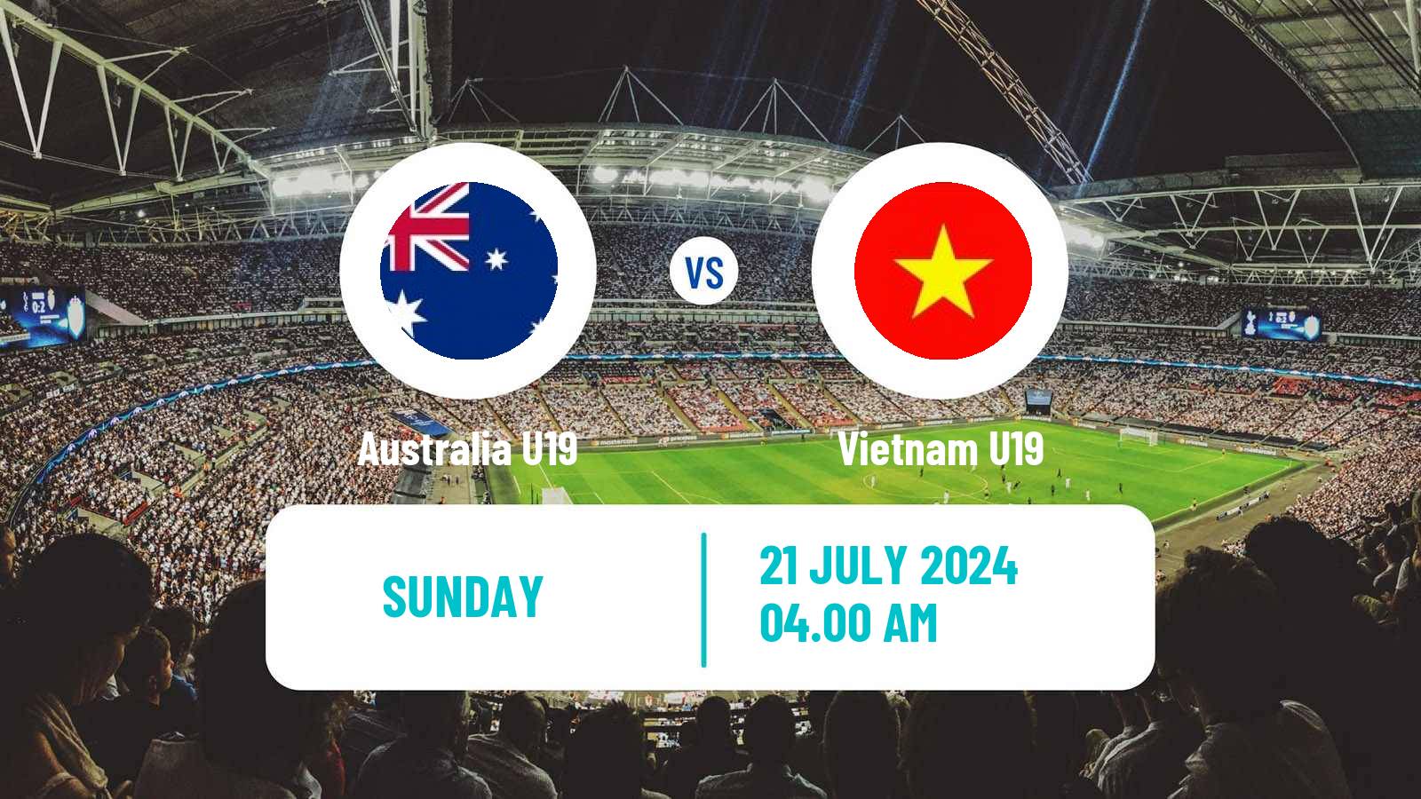 Football AFF Championship U19 Australia U19 - Vietnam U19