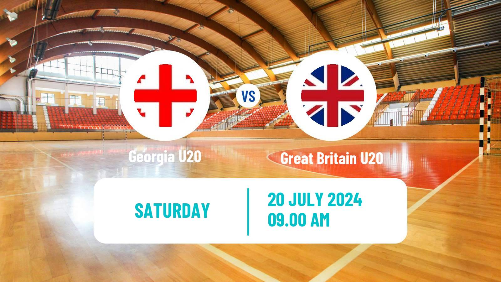 Handball European Championship U20 B Handball Georgia U20 - Great Britain U20