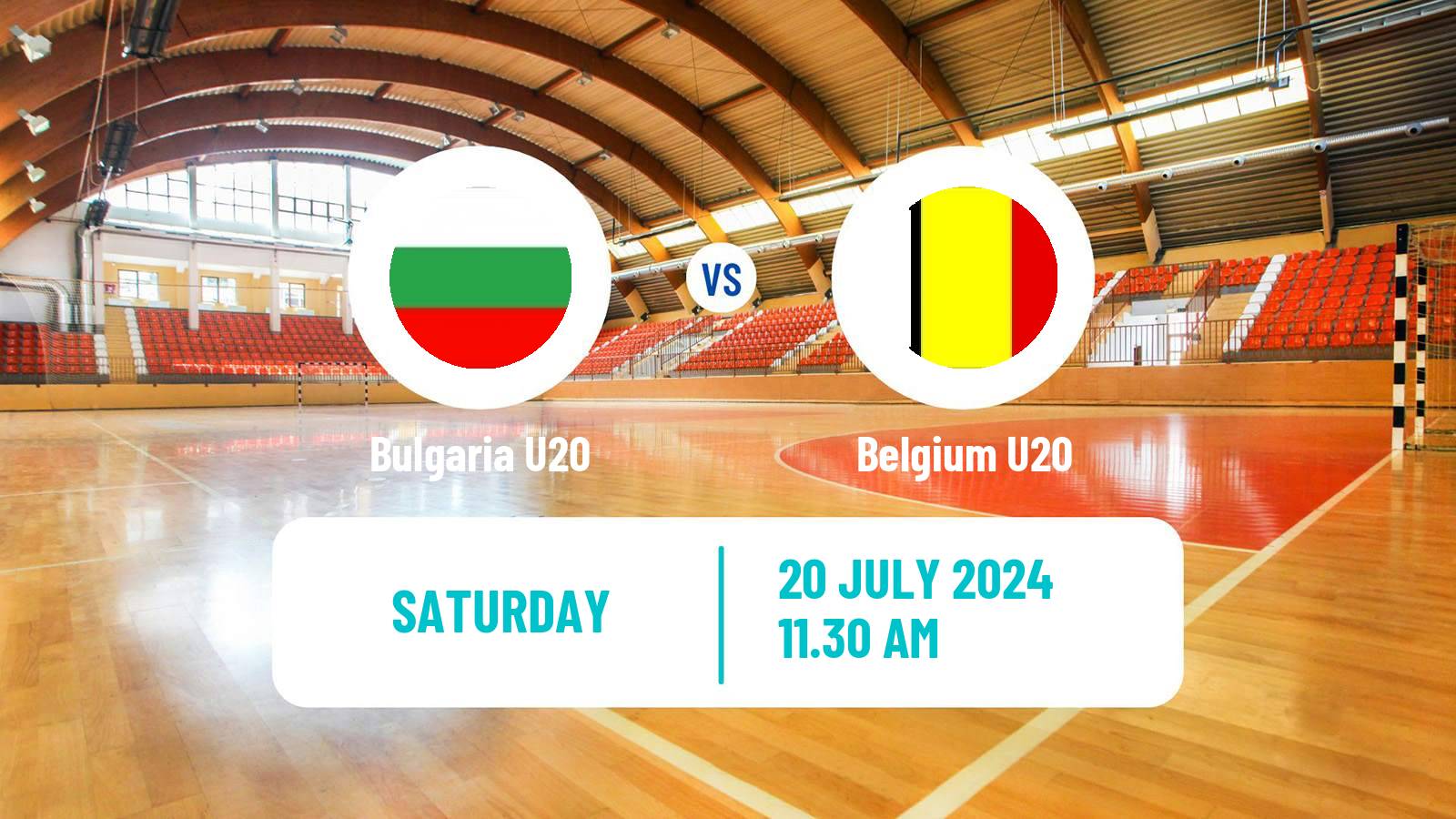 Handball European Championship U20 B Handball Bulgaria U20 - Belgium U20