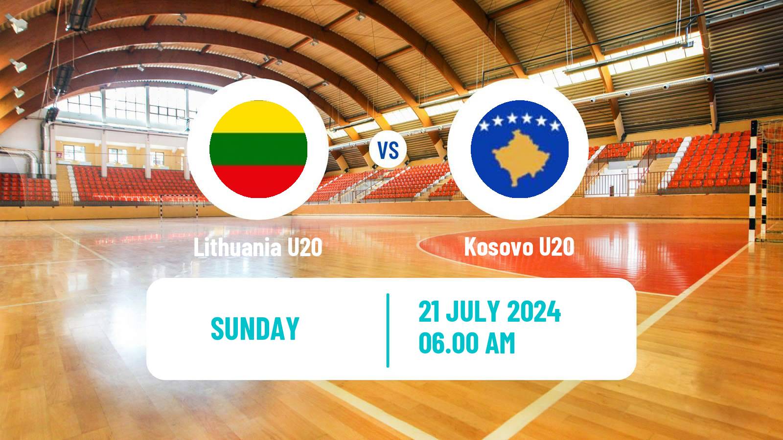 Handball European Championship U20 B Handball Lithuania U20 - Kosovo U20