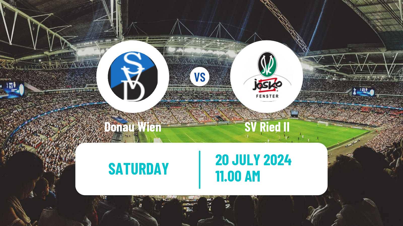 Football Club Friendly Donau Wien - Ried II
