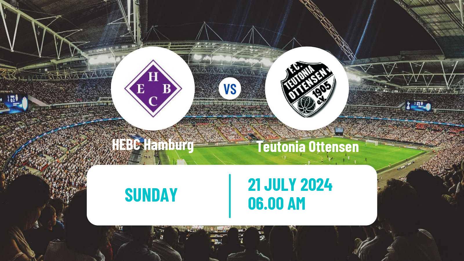 Soccer Club Friendly HEBC Hamburg - Teutonia Ottensen