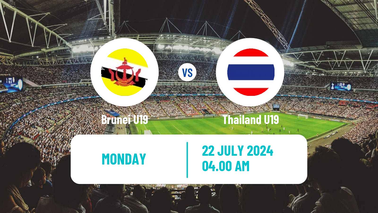 Football AFF Championship U19 Brunei U19 - Thailand U19