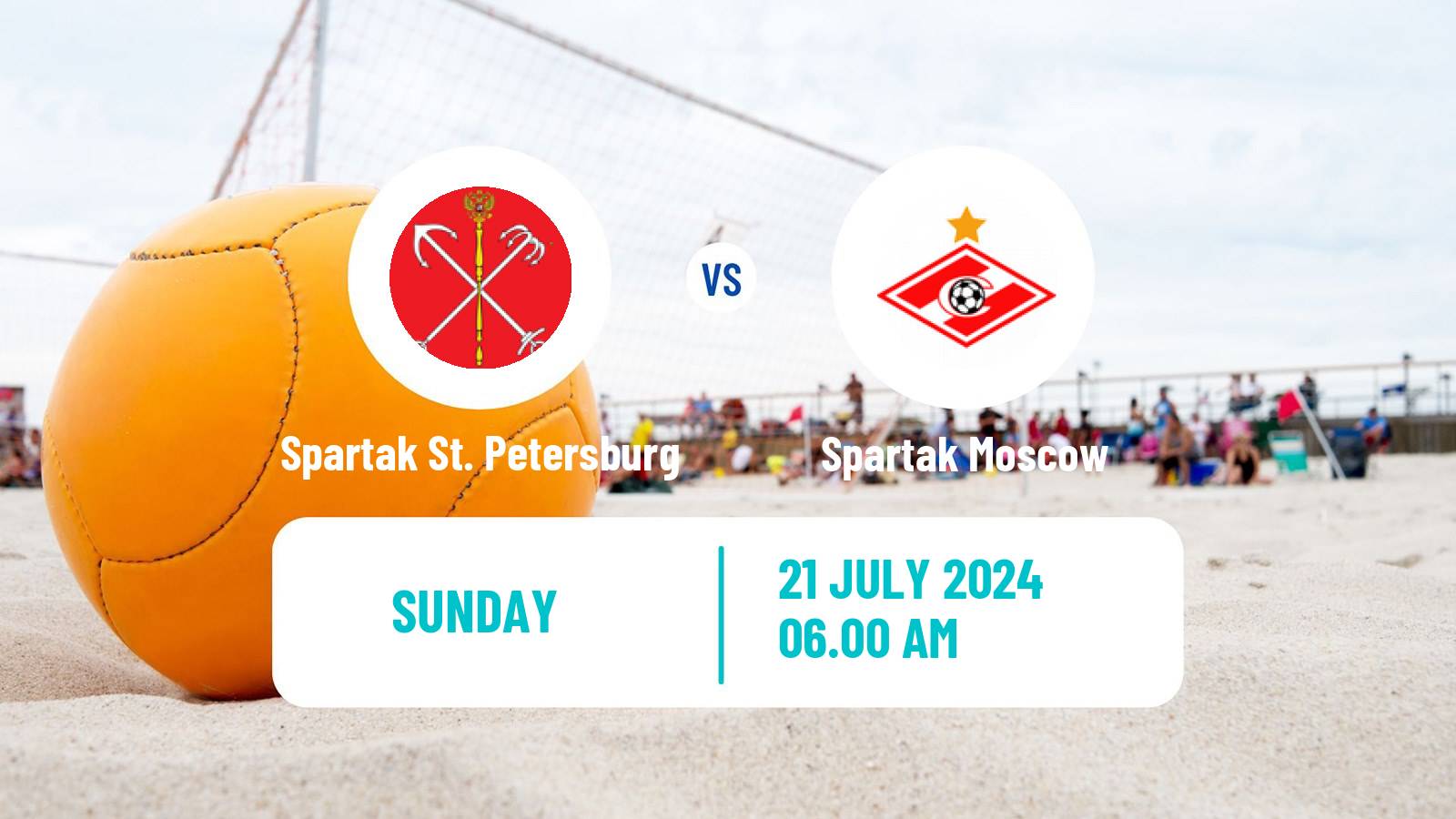 Beach soccer Superliga LEX St. Petersburg - Spartak Moscow