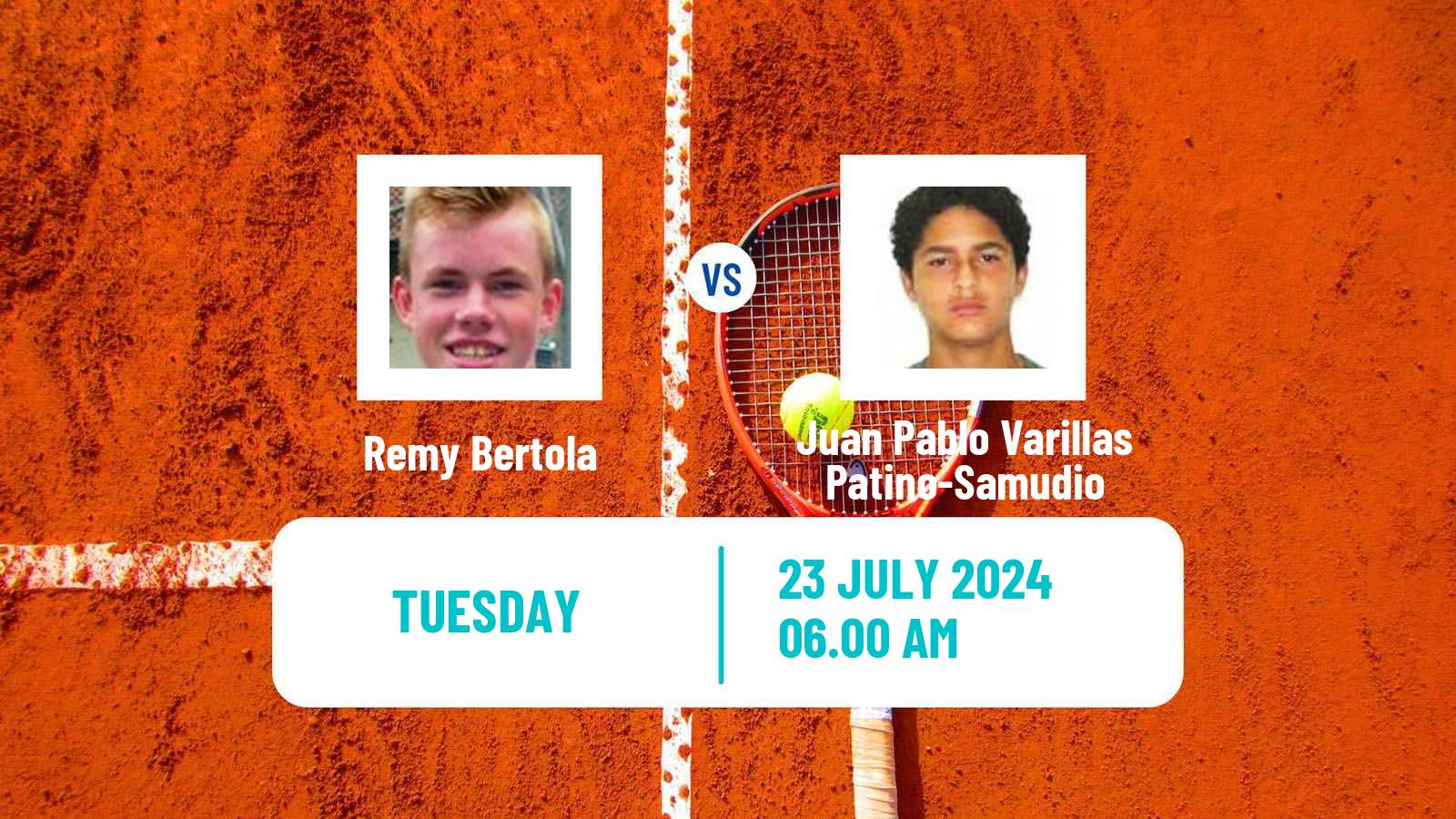 Tennis Zug Challenger Men Remy Bertola - Juan Pablo Varillas Patino-Samudio
