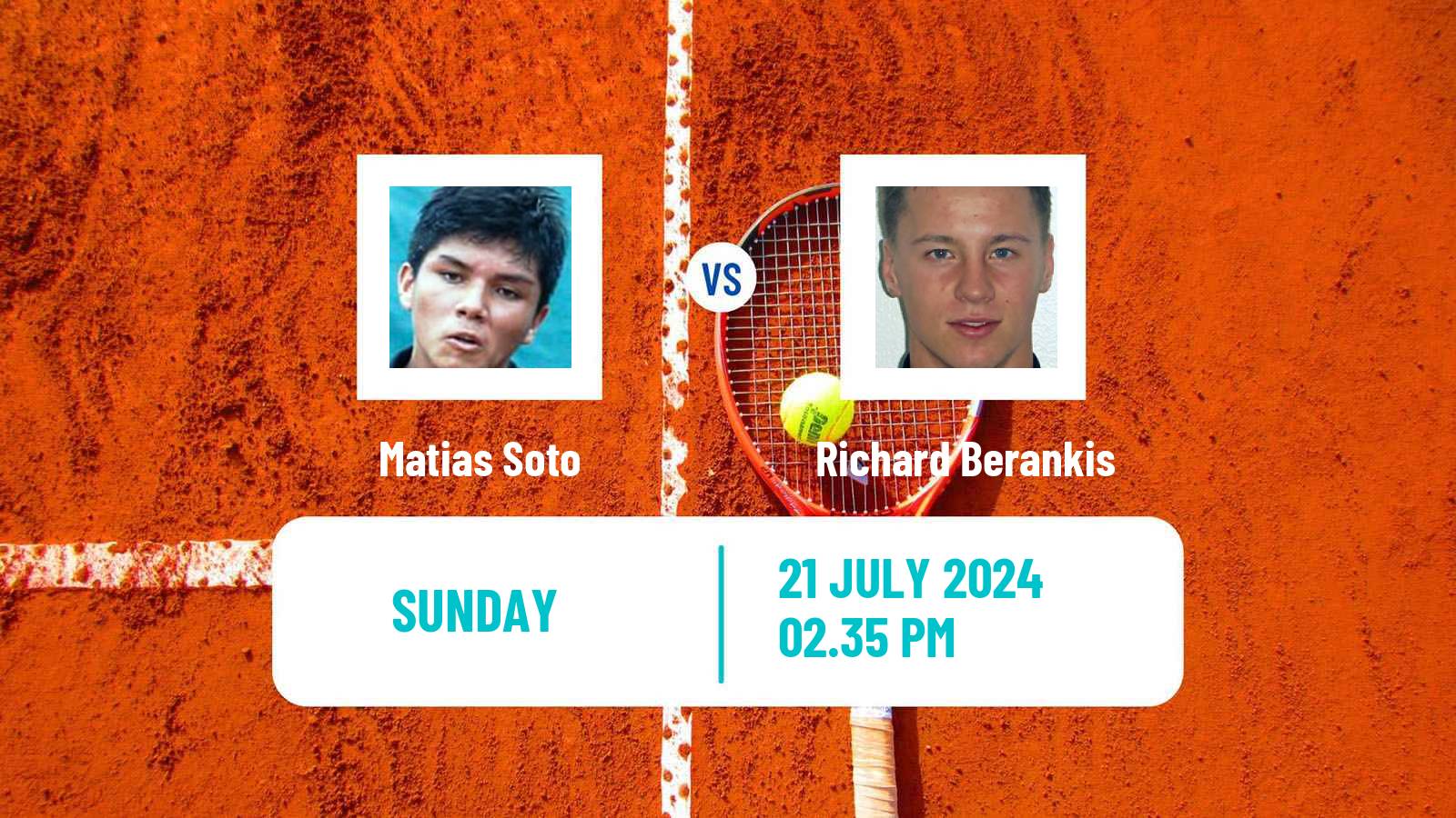 Tennis Chicago Challenger Men Matias Soto - Richard Berankis
