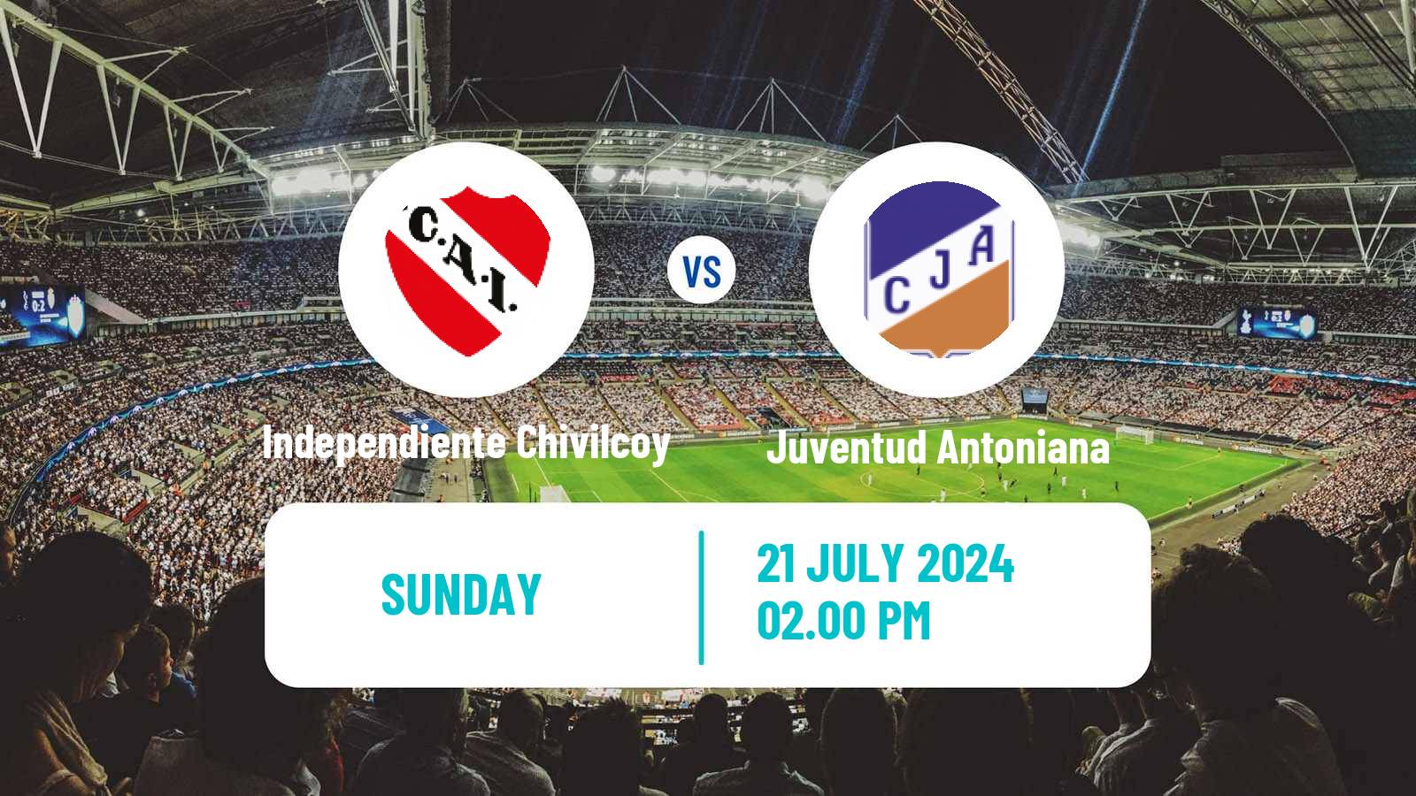 Soccer Argentinian Torneo Federal Independiente Chivilcoy - Juventud Antoniana
