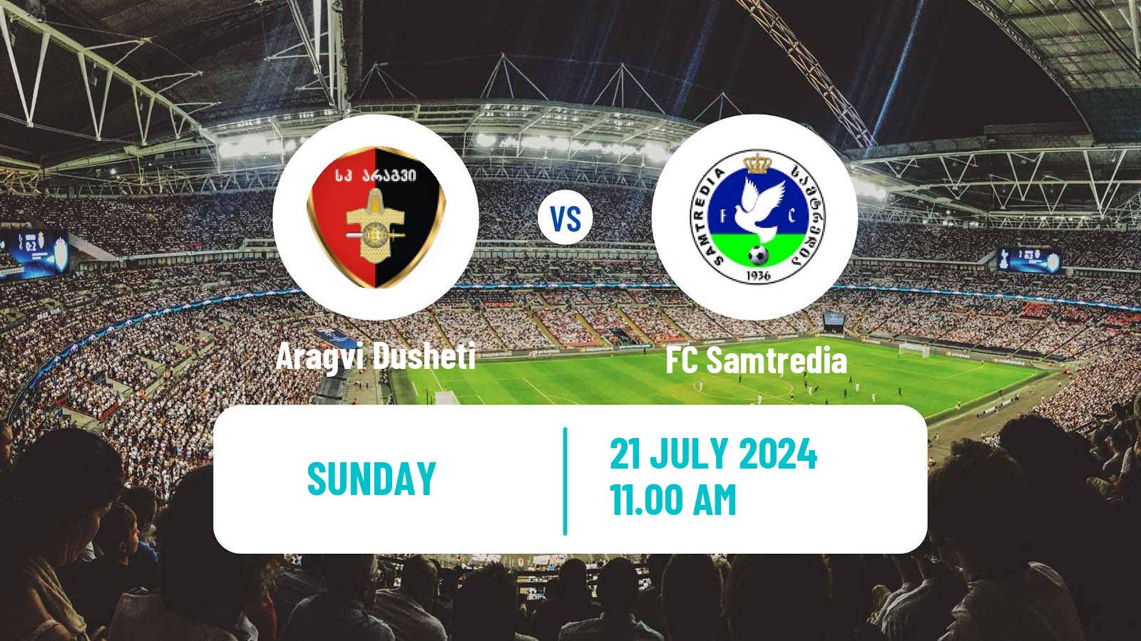 Soccer Georgian Cup Aragvi Dusheti - Samtredia