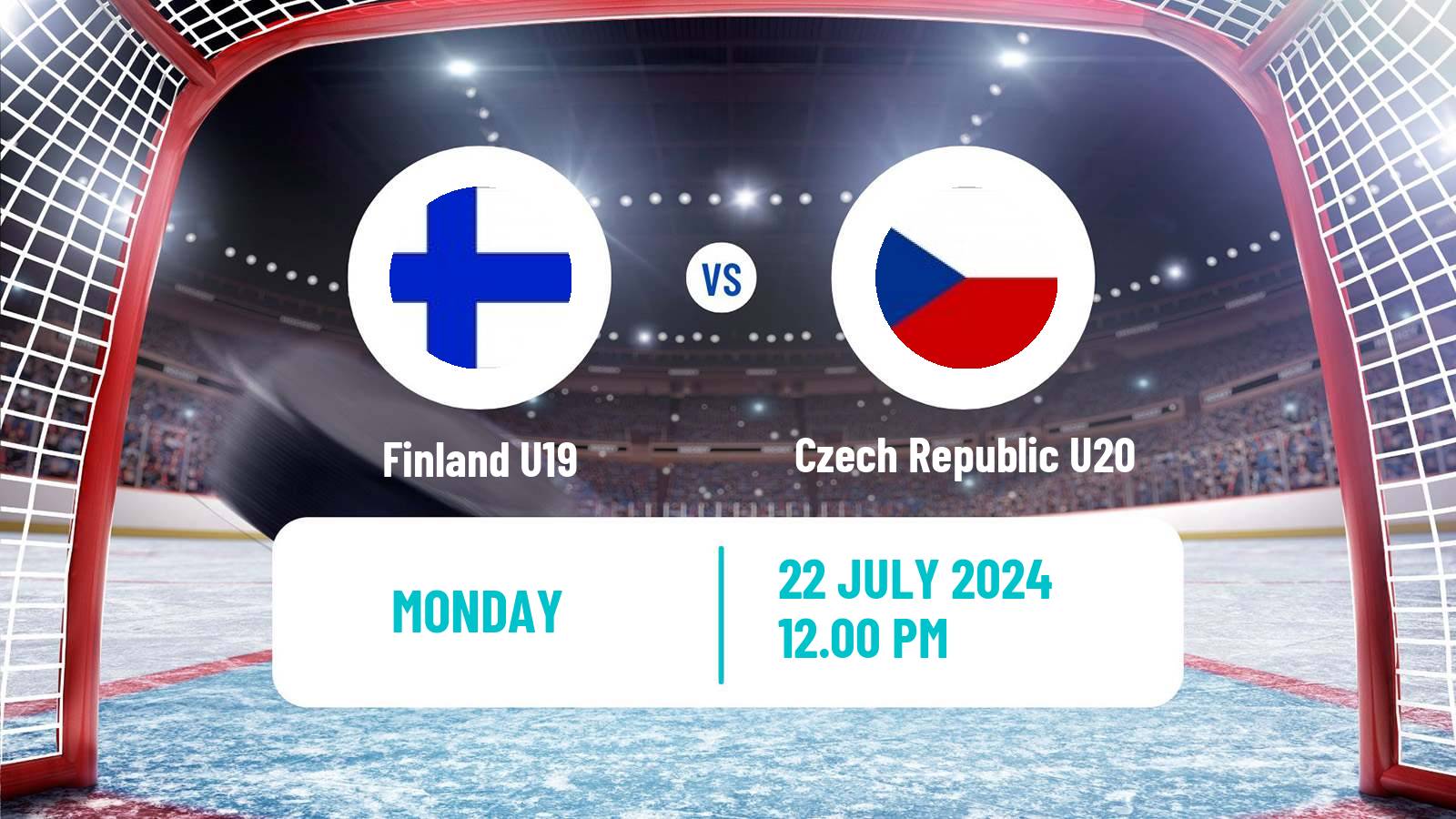 Hockey Friendly International Ice Hockey Finland U19 - Czech Republic U20