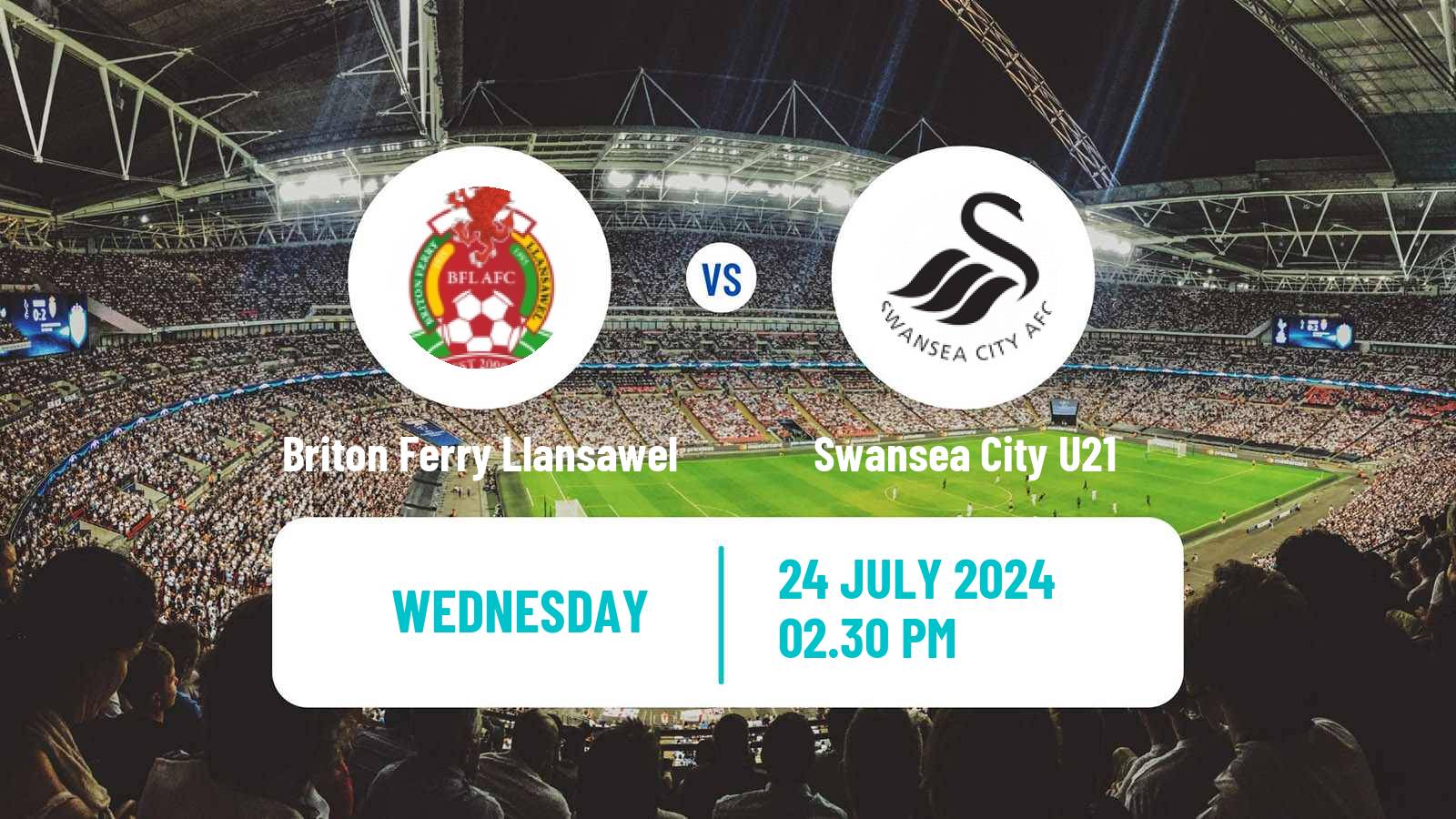 Soccer Club Friendly Briton Ferry Llansawel - Swansea City U21
