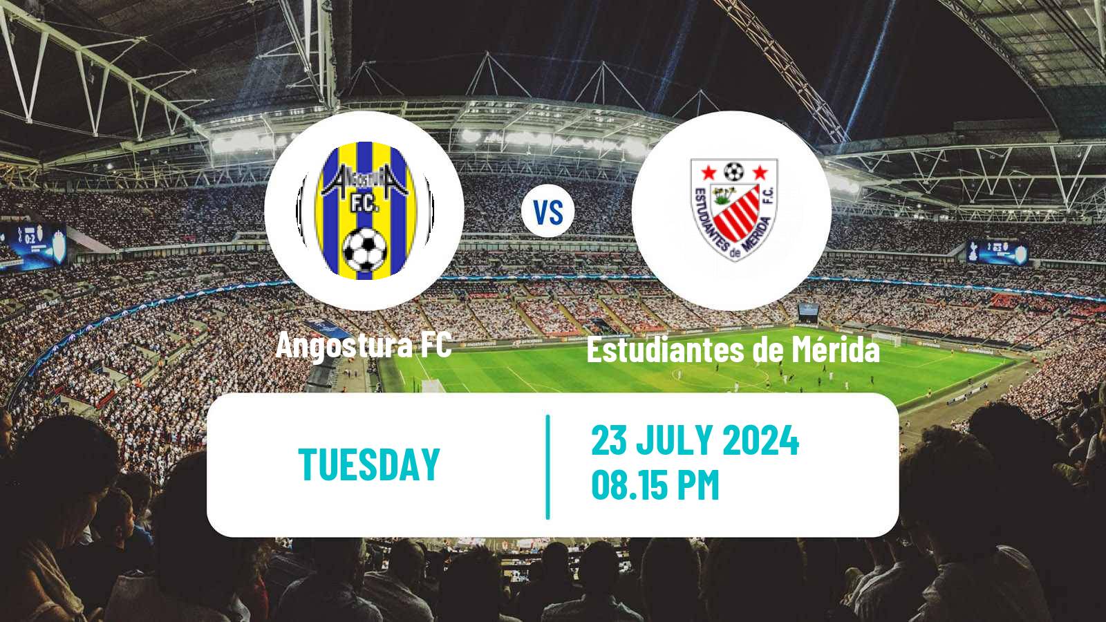 Soccer Venezuelan Primera Division Angostura - Estudiantes de Mérida